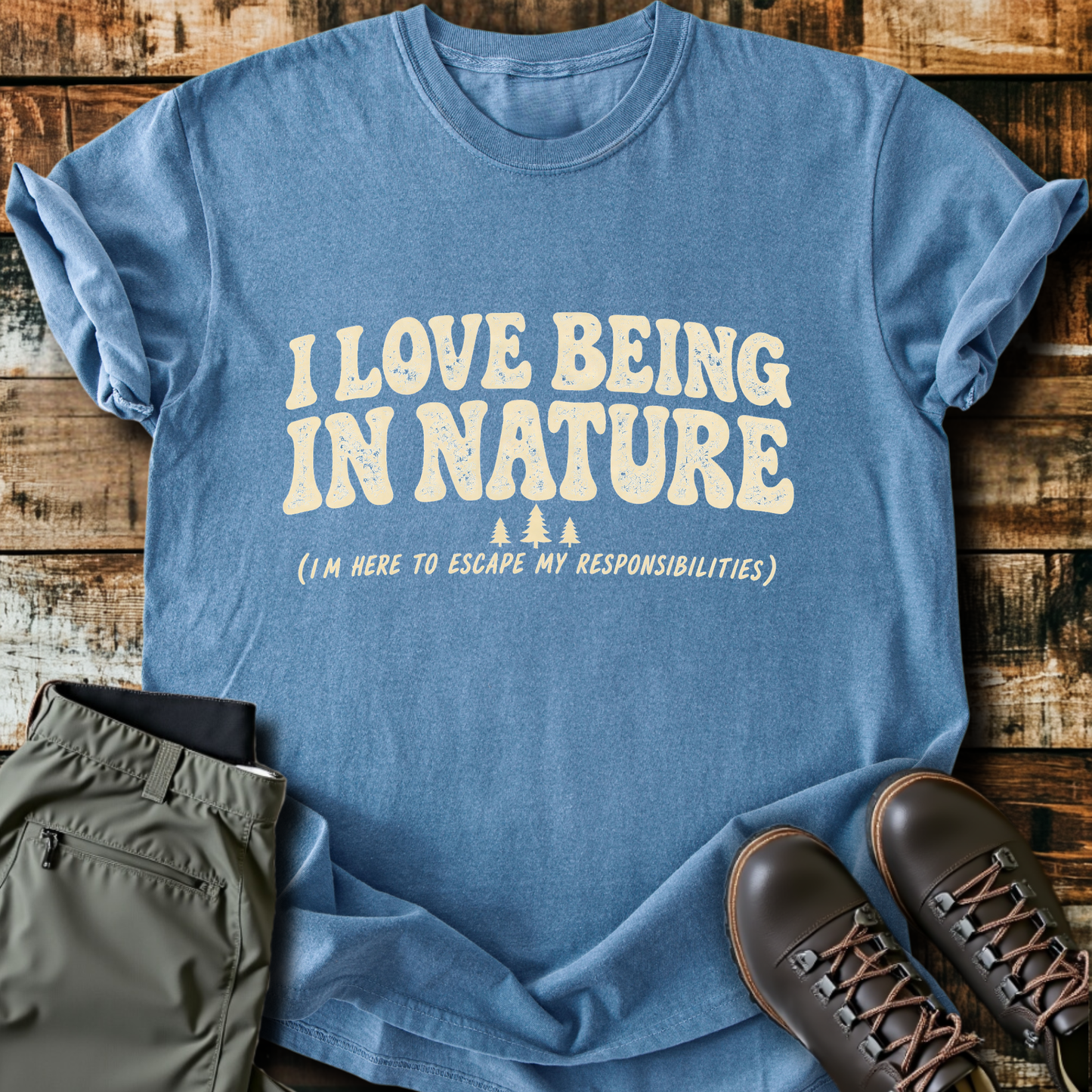 Sloth Hiking Club — blue jean