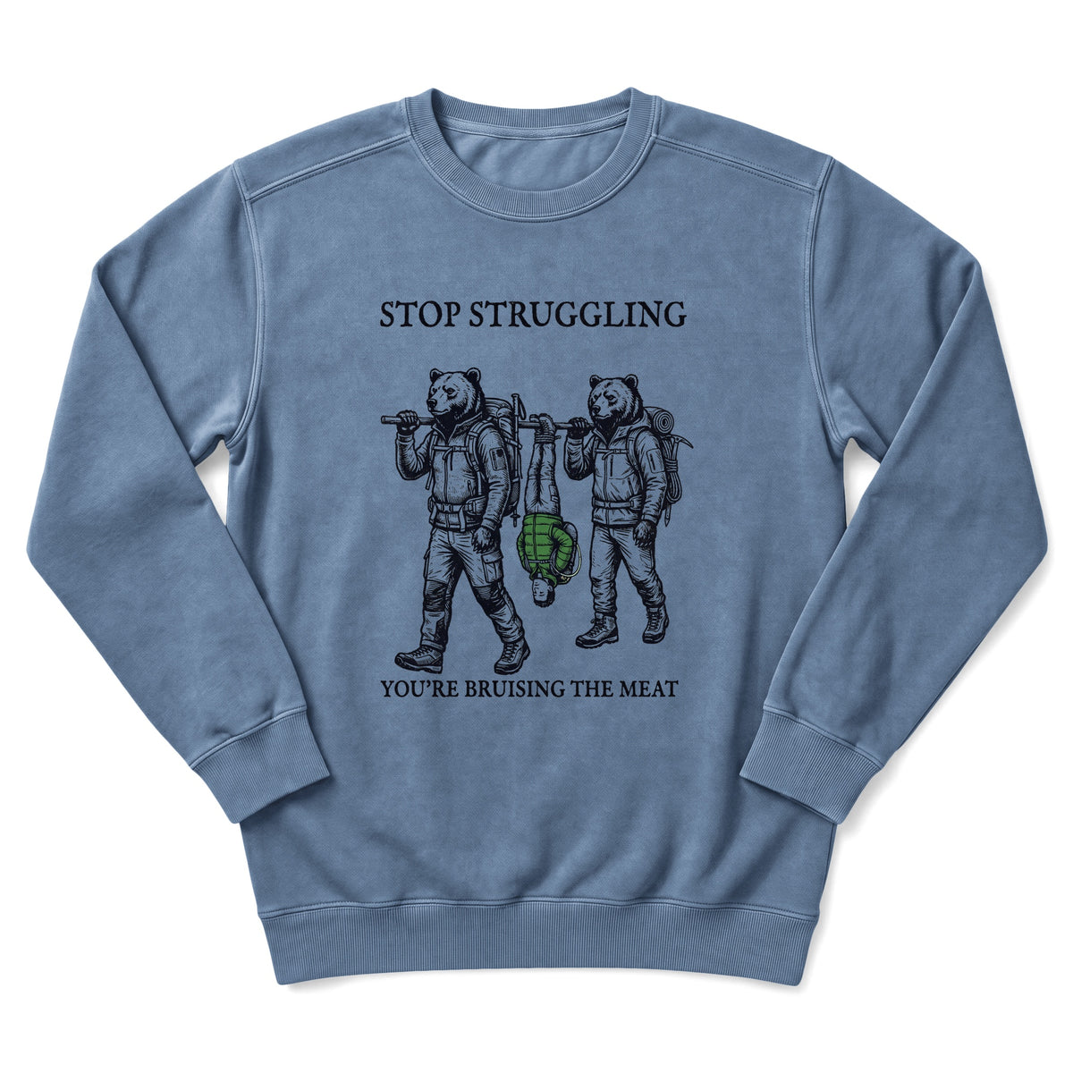 Sloth Hiking Club — blue jean
