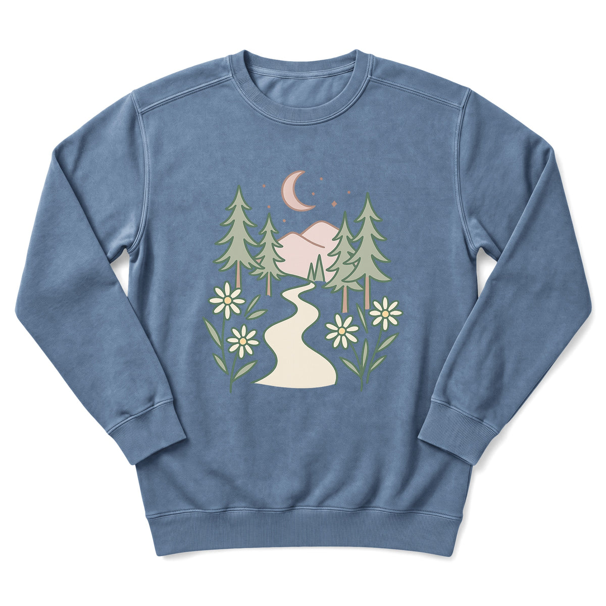 Sloth Hiking Club — blue jean