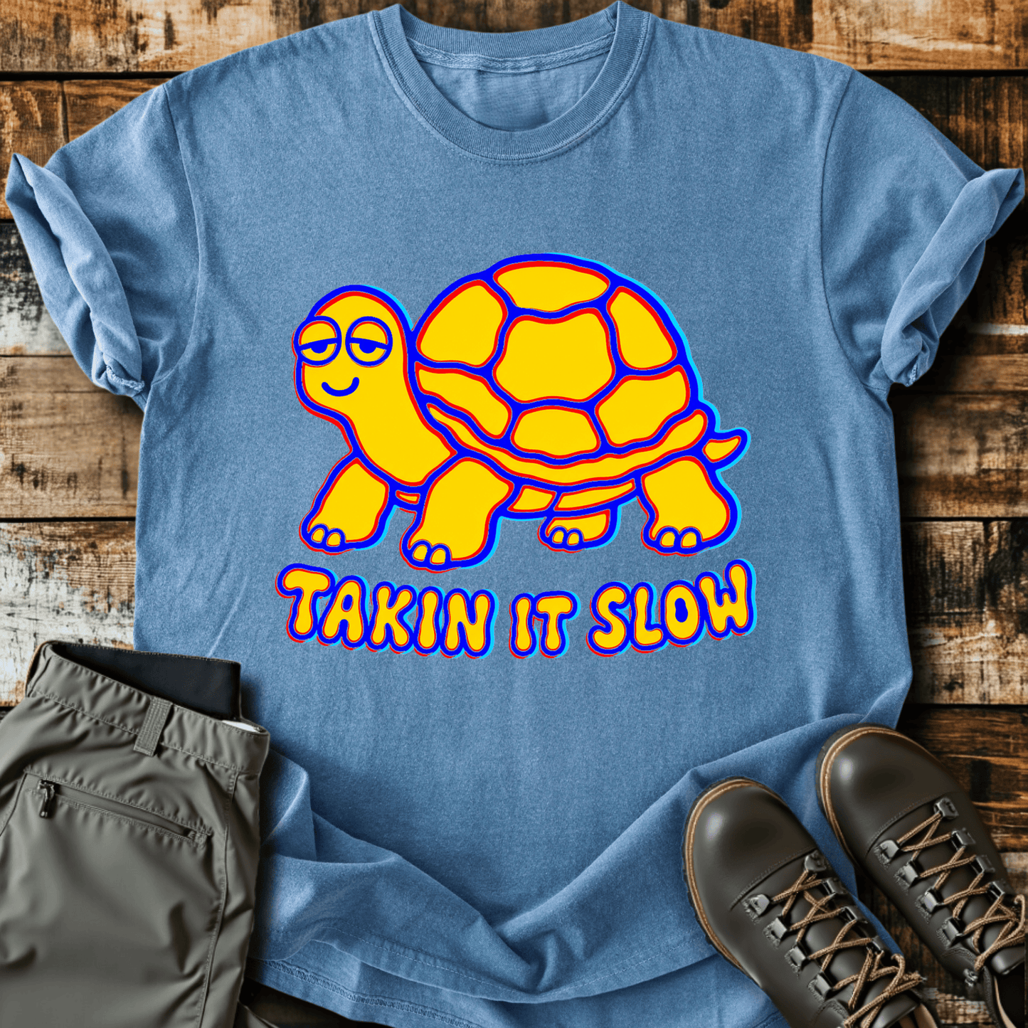 Sloth Hiking Club — blue jean