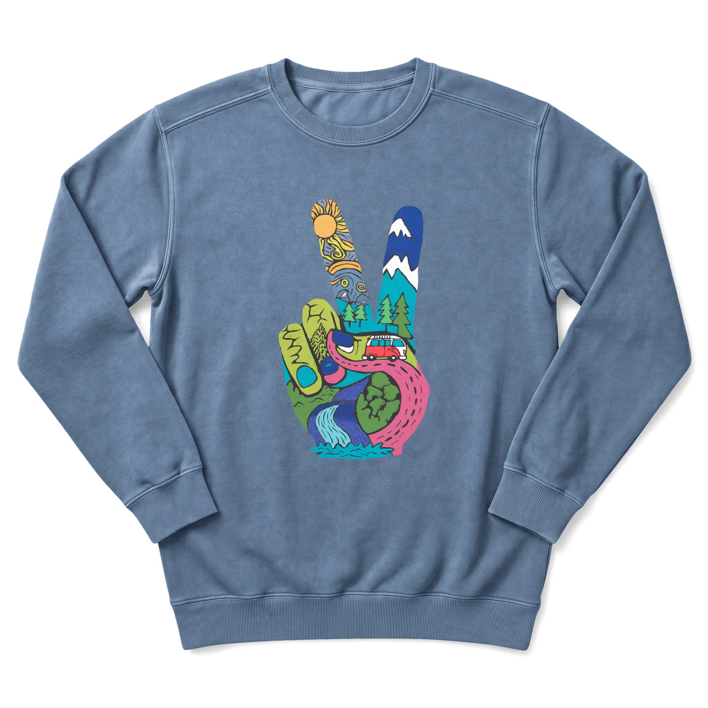 Sloth Hiking Club — blue jean
