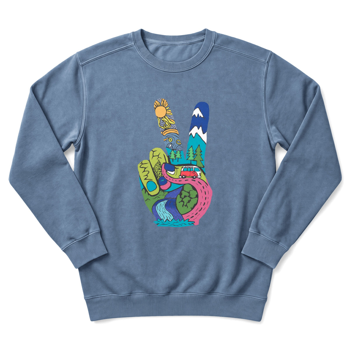 Sloth Hiking Club — blue jean
