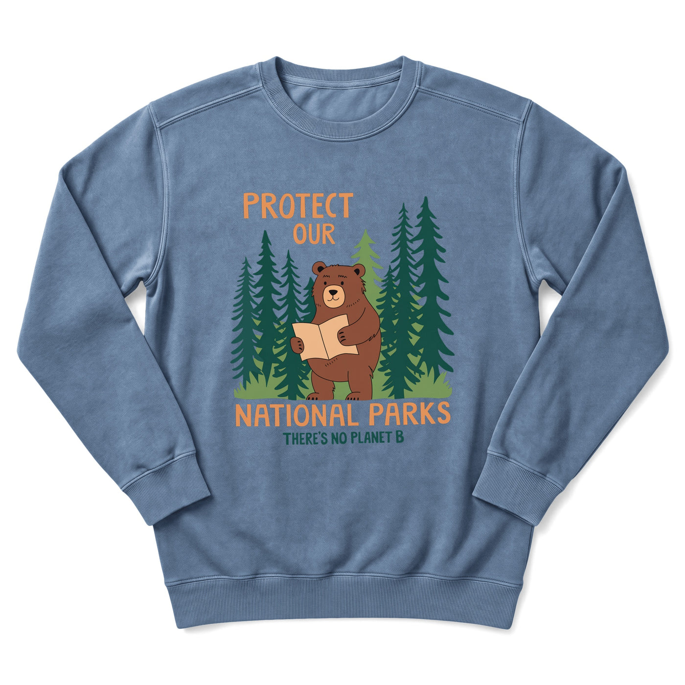 Sloth Hiking Club — blue jean