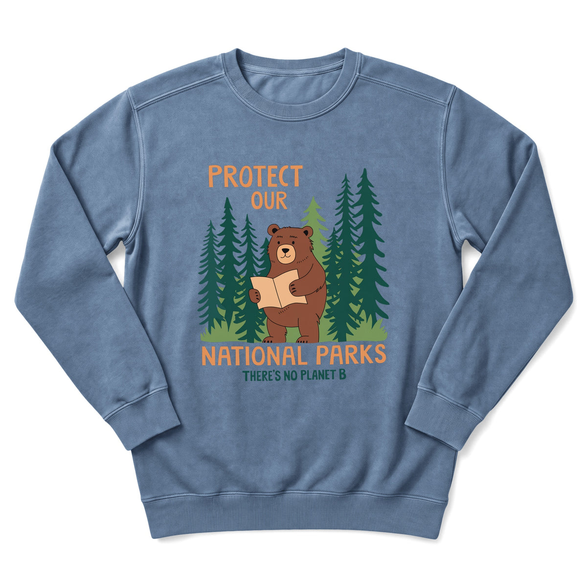 Sloth Hiking Club — blue jean