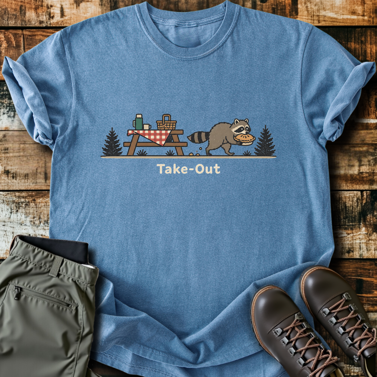 Sloth Hiking Club — blue jean