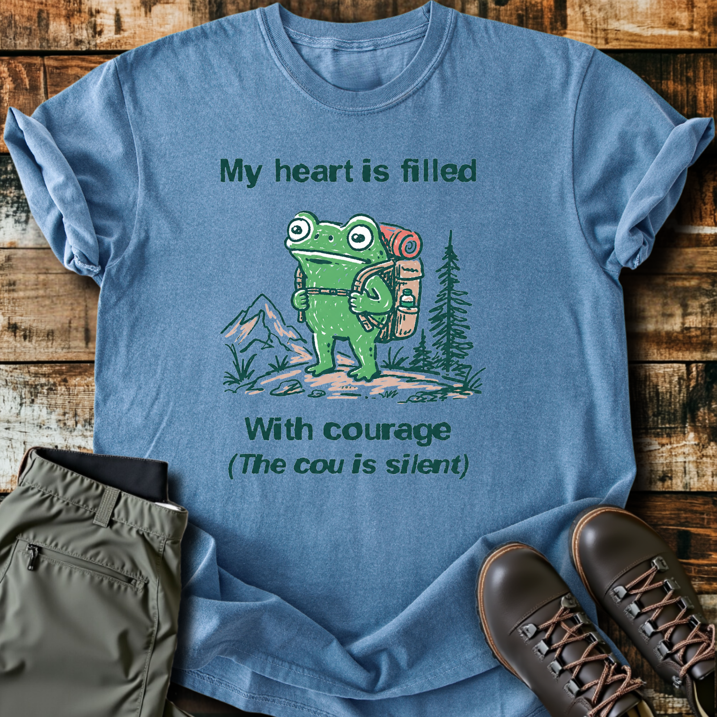 Sloth Hiking Club — blue jean