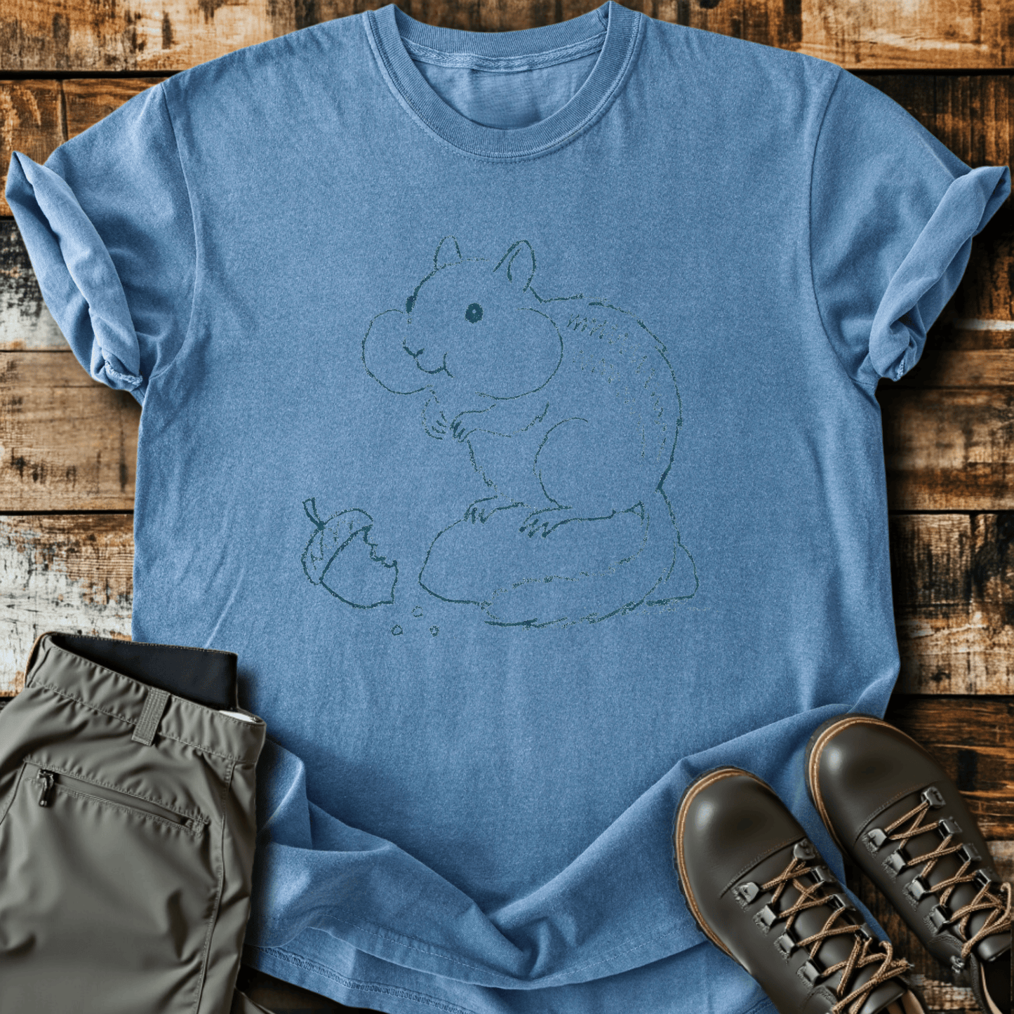 Sloth Hiking Club — blue jean