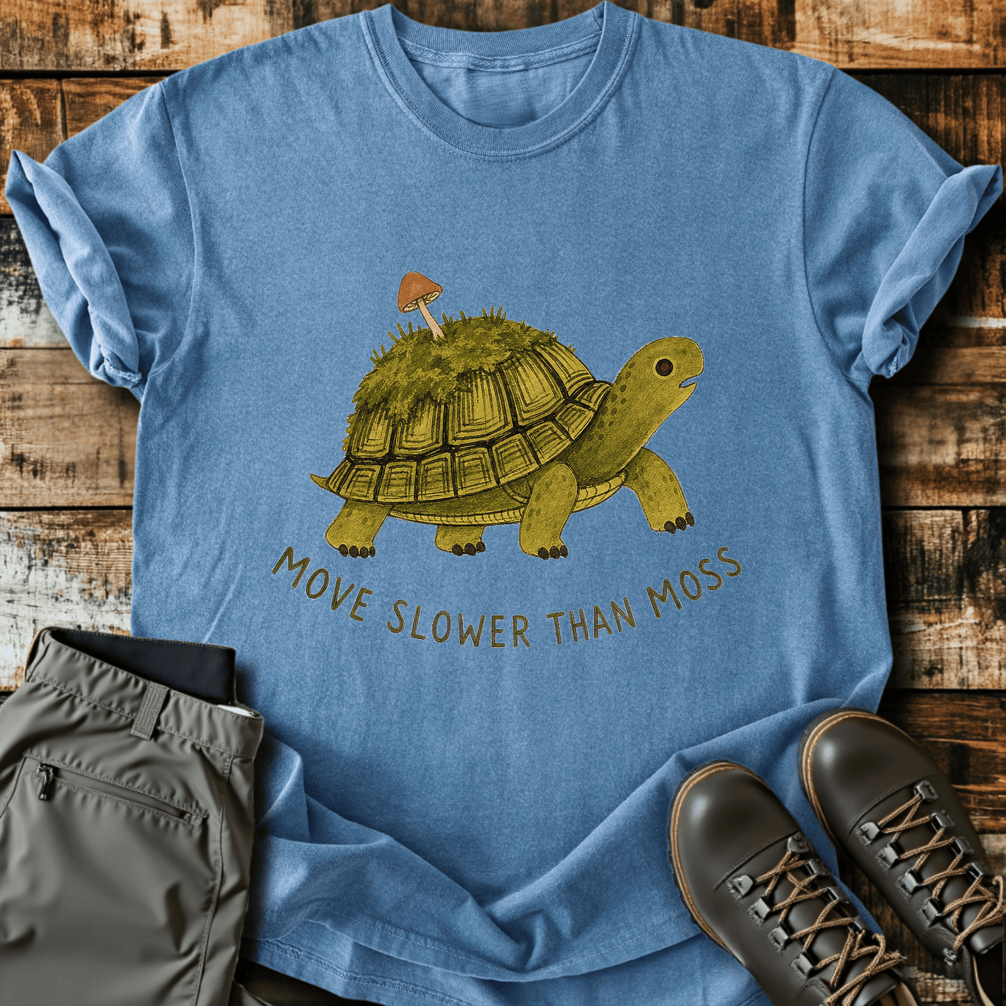 Sloth Hiking Club — blue jean
