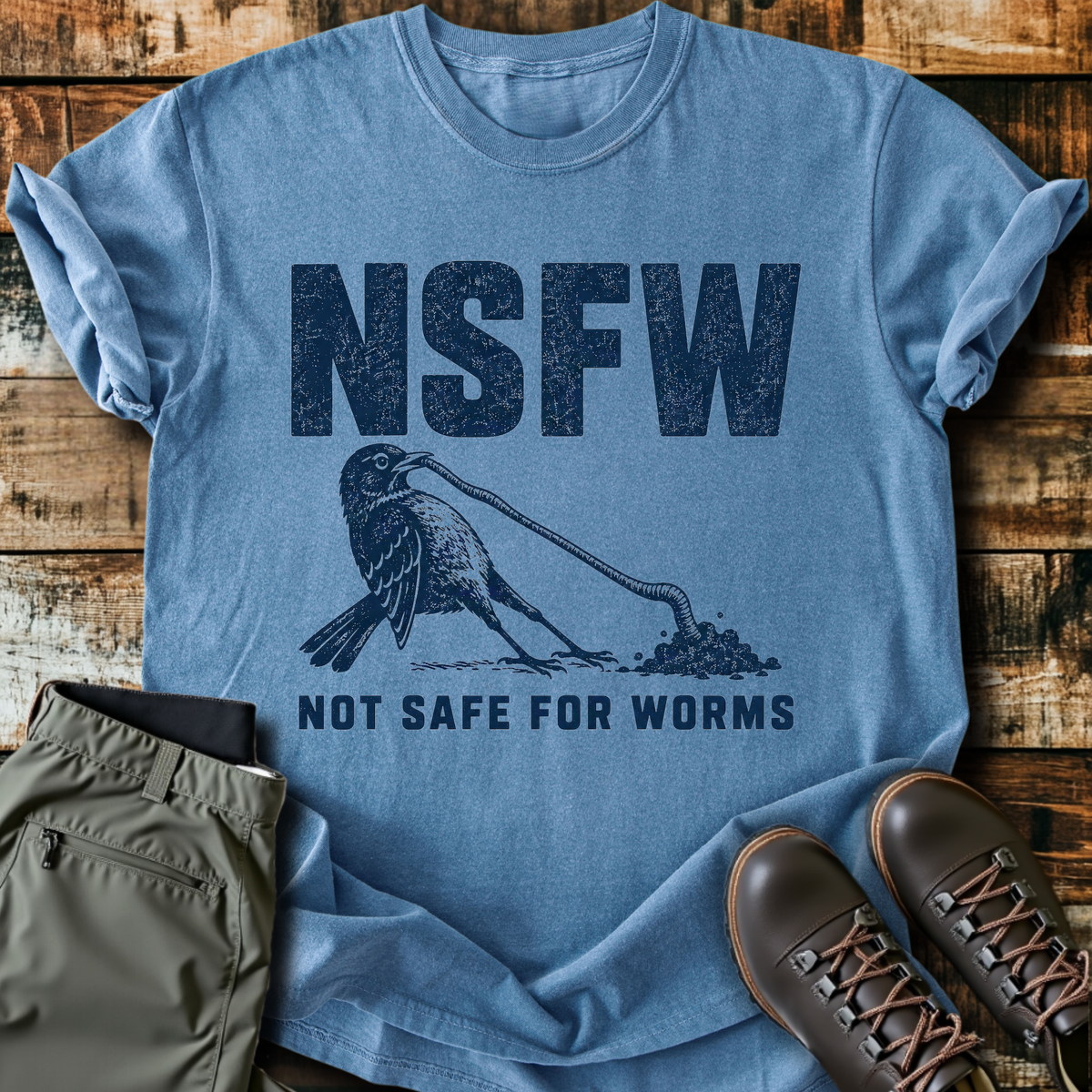 Sloth Hiking Club — blue jean