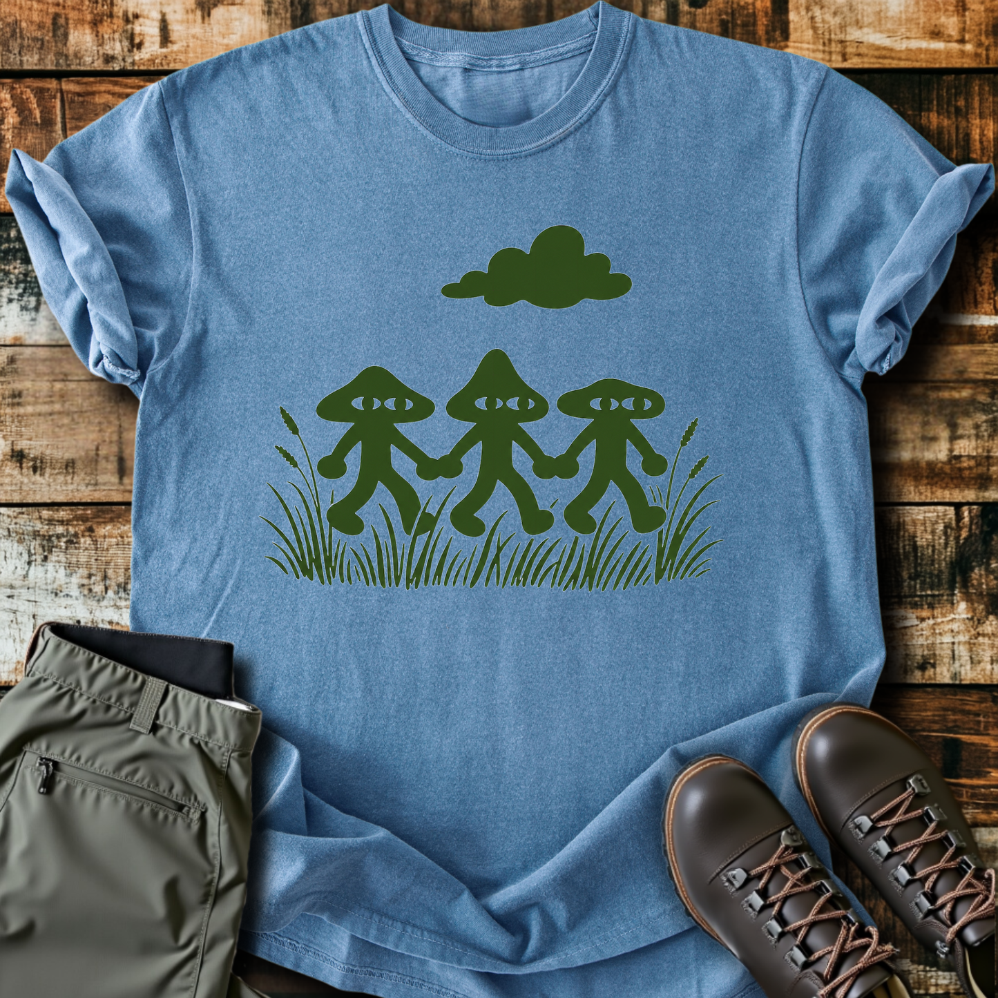Sloth Hiking Club — blue jean