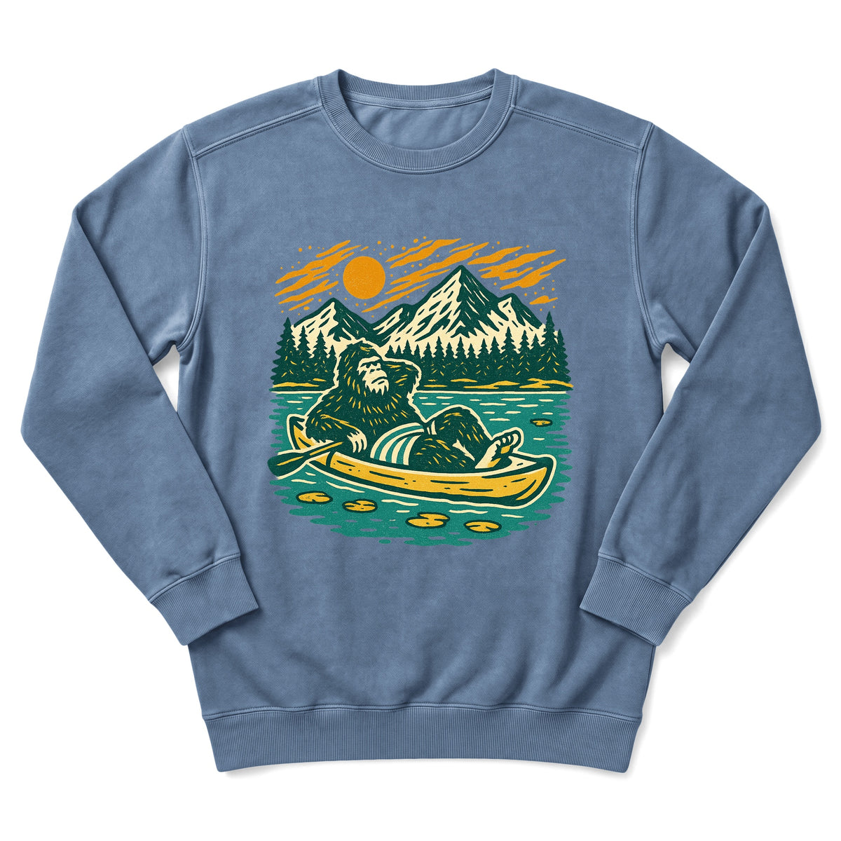 Sloth Hiking Club — blue jean