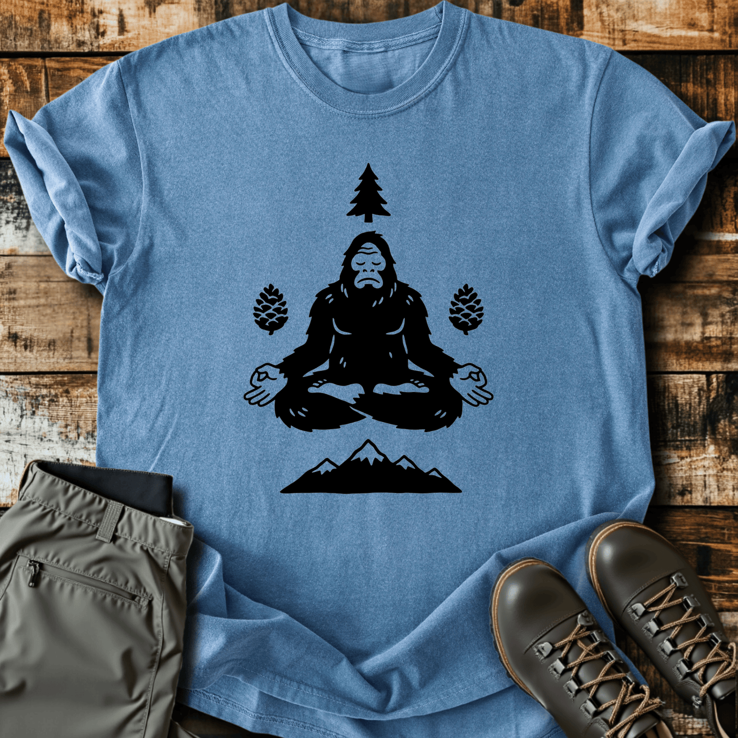 Sloth Hiking Club — blue jean