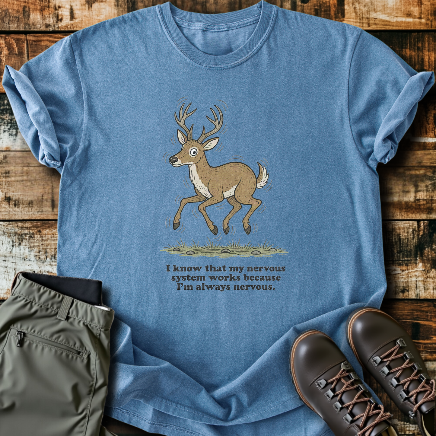 Sloth Hiking Club — blue jean