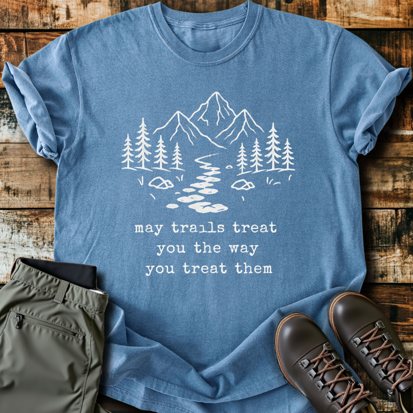 Sloth Hiking Club — blue jean
