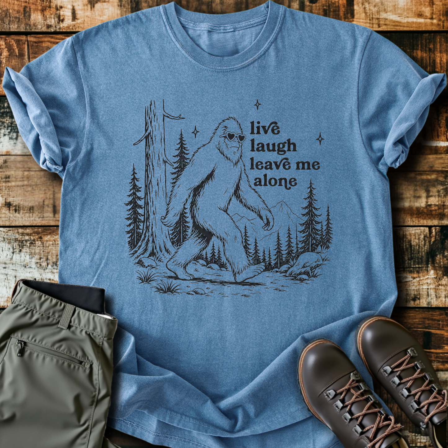 Sloth Hiking Club — blue jean