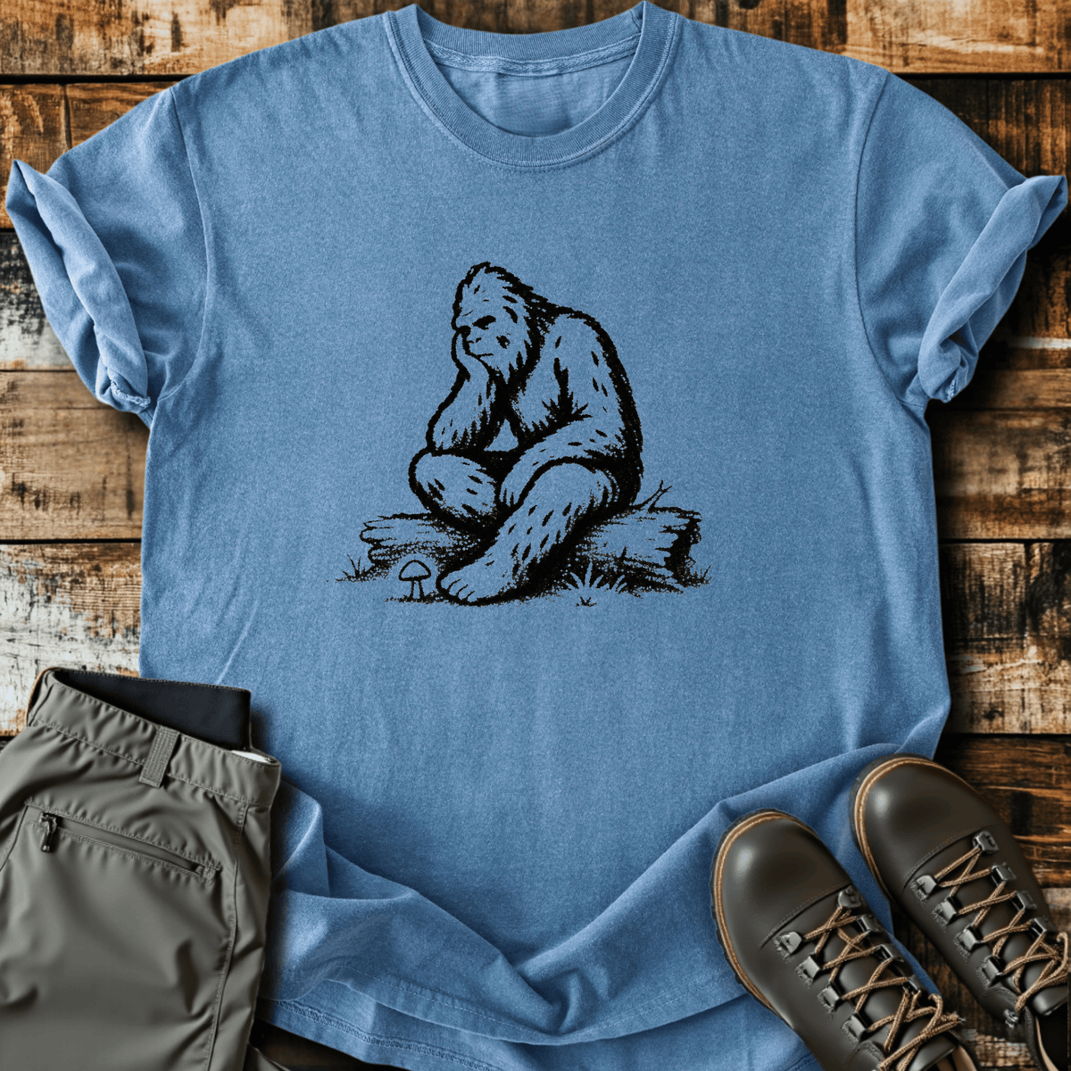 Sloth Hiking Club — blue jean