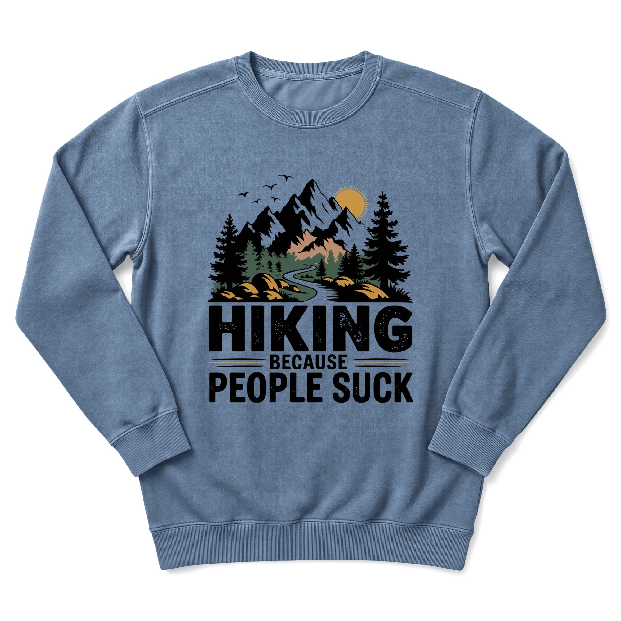 Sloth Hiking Club — blue jean