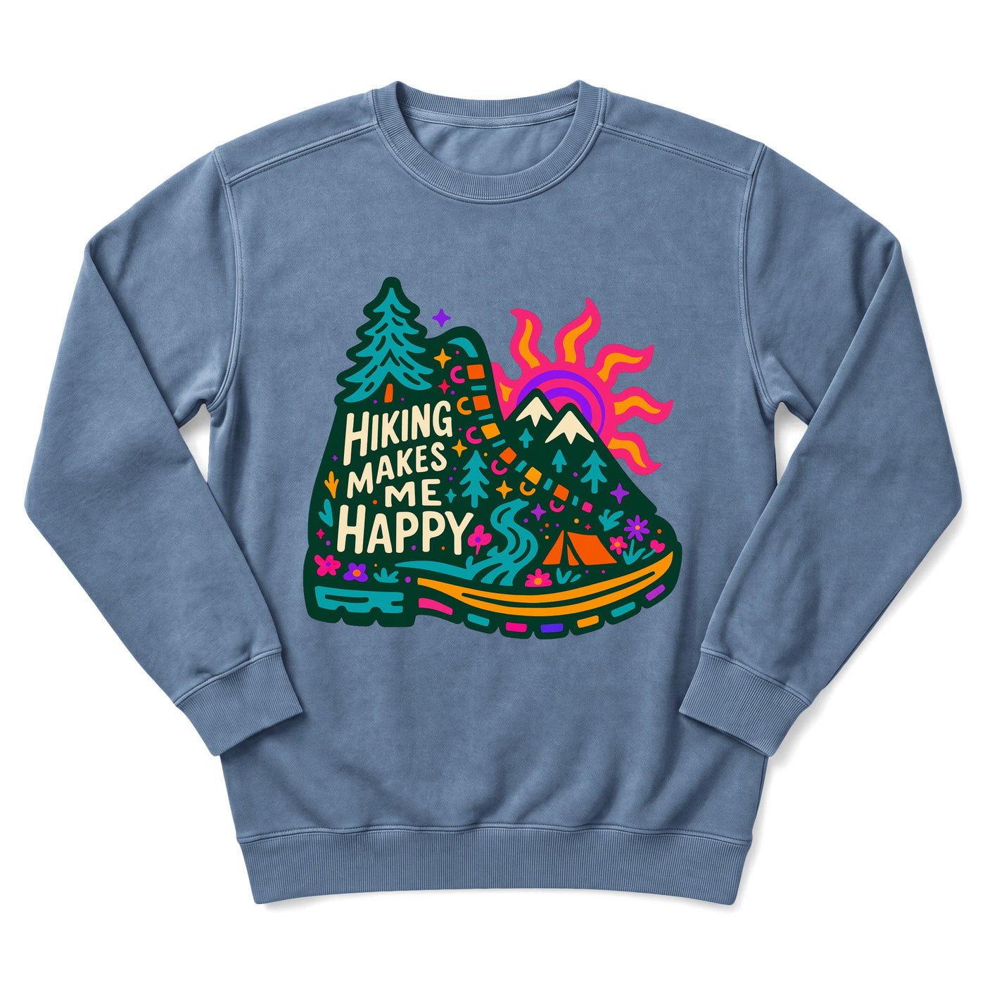 Sloth Hiking Club — blue jean