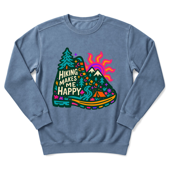 Hiking Happy Sweatshirt