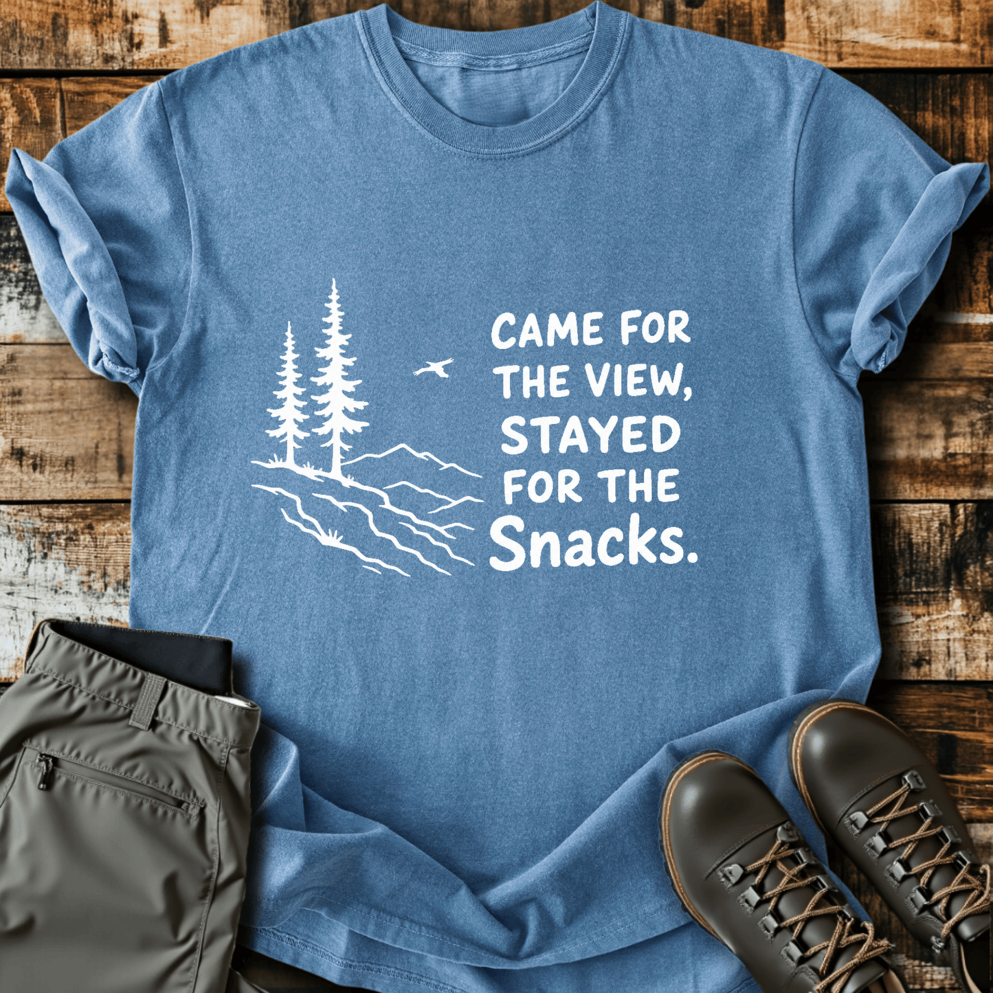 Sloth Hiking Club — blue jean