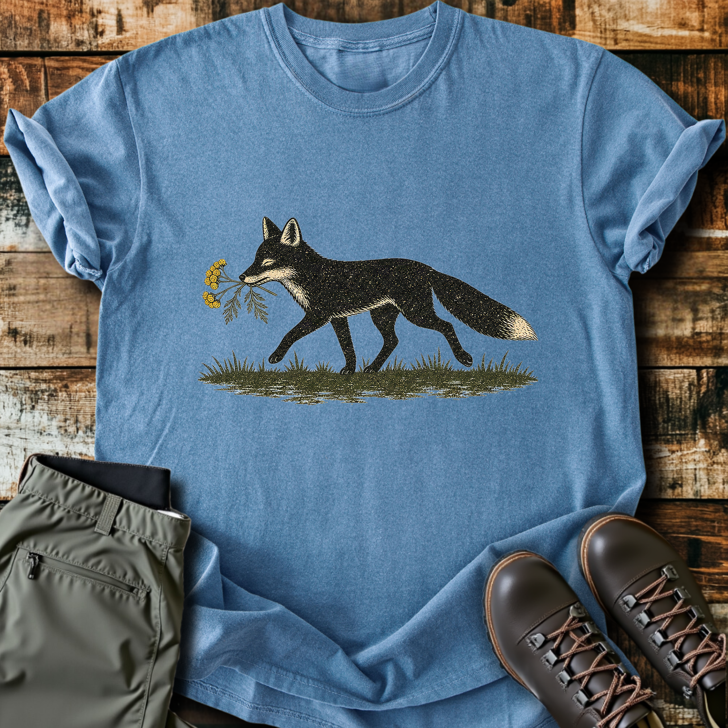 Sloth Hiking Club — blue jean