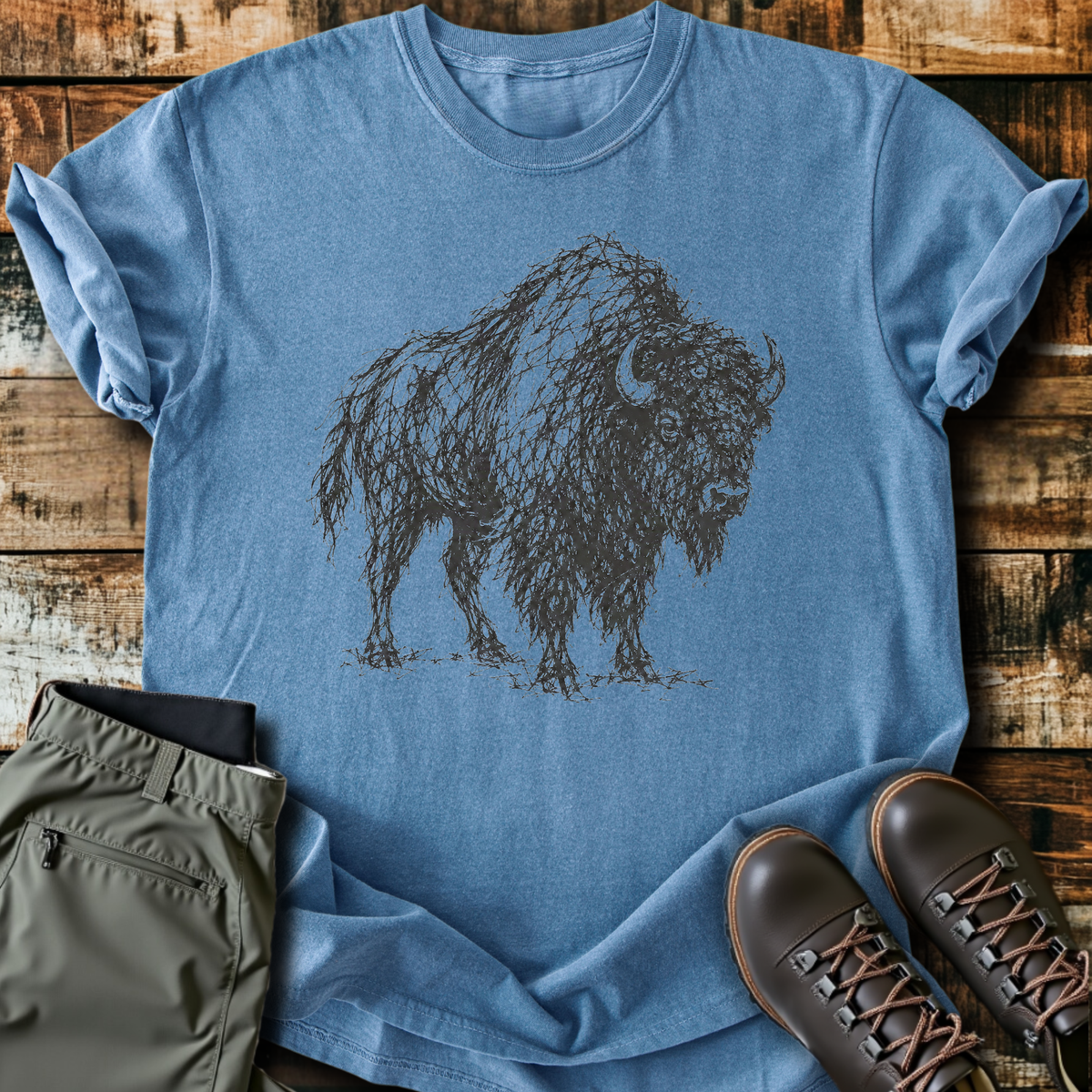 Sloth Hiking Club — blue jean
