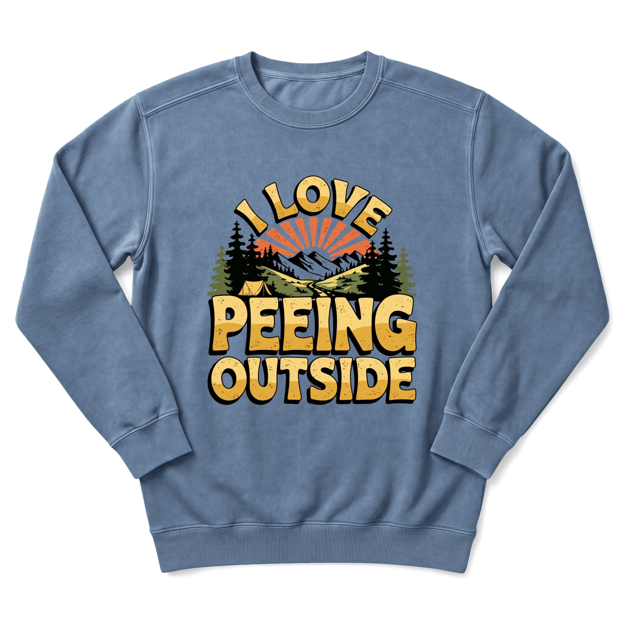 Sloth Hiking Club — blue jean