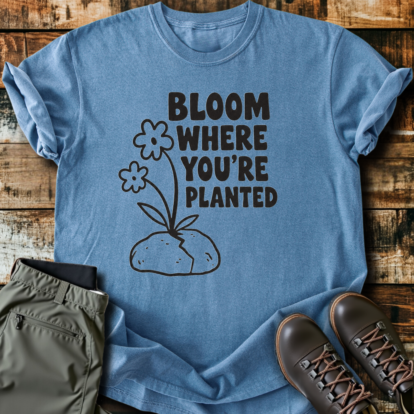 Sloth Hiking Club — blue jean