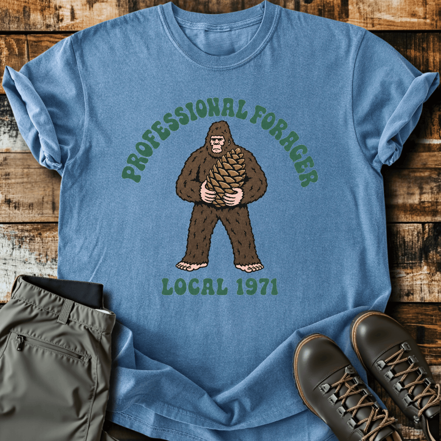 Sloth Hiking Club — blue jean