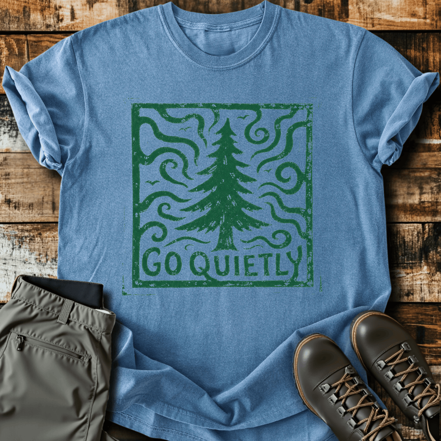 Sloth Hiking Club — blue jean