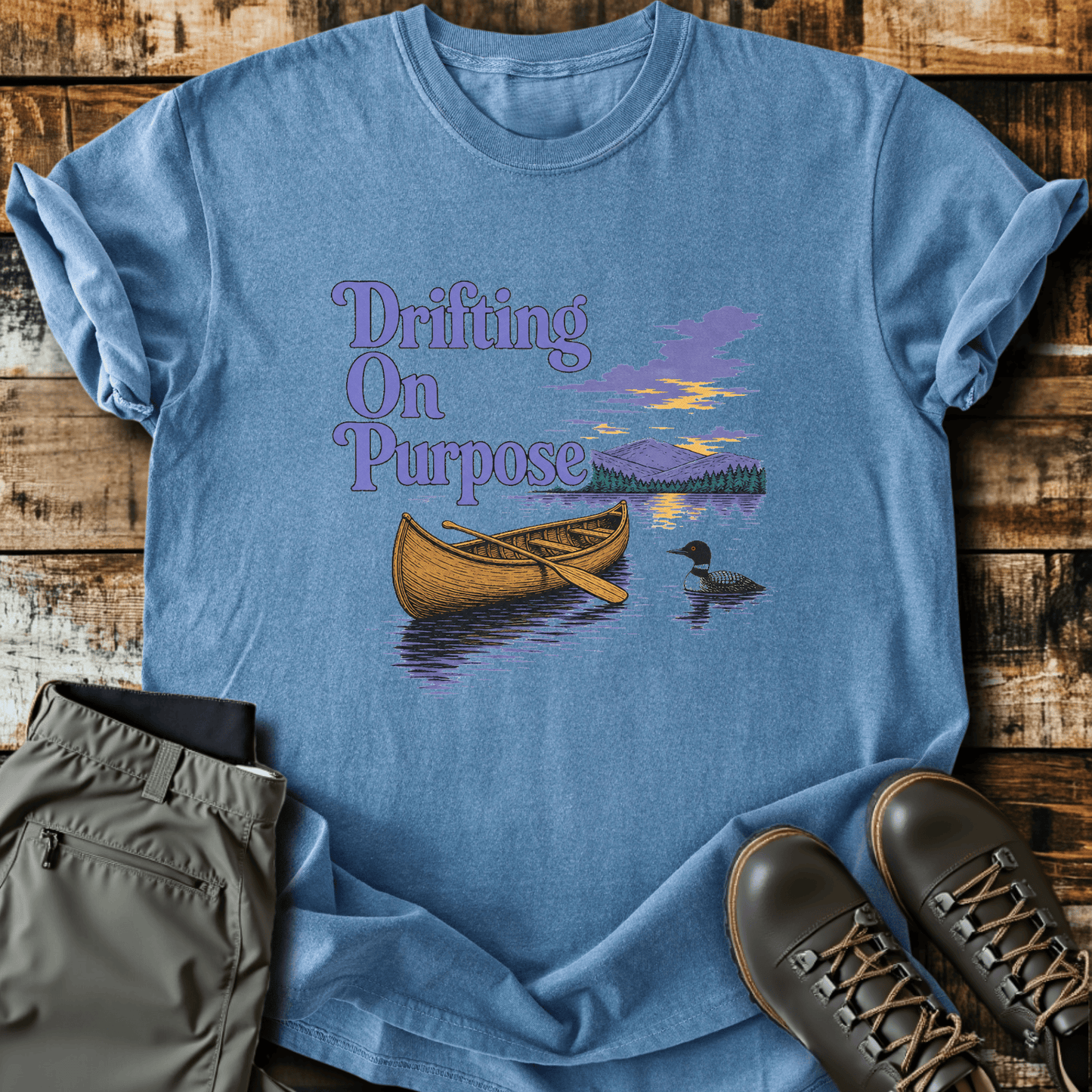 Sloth Hiking Club — blue jean