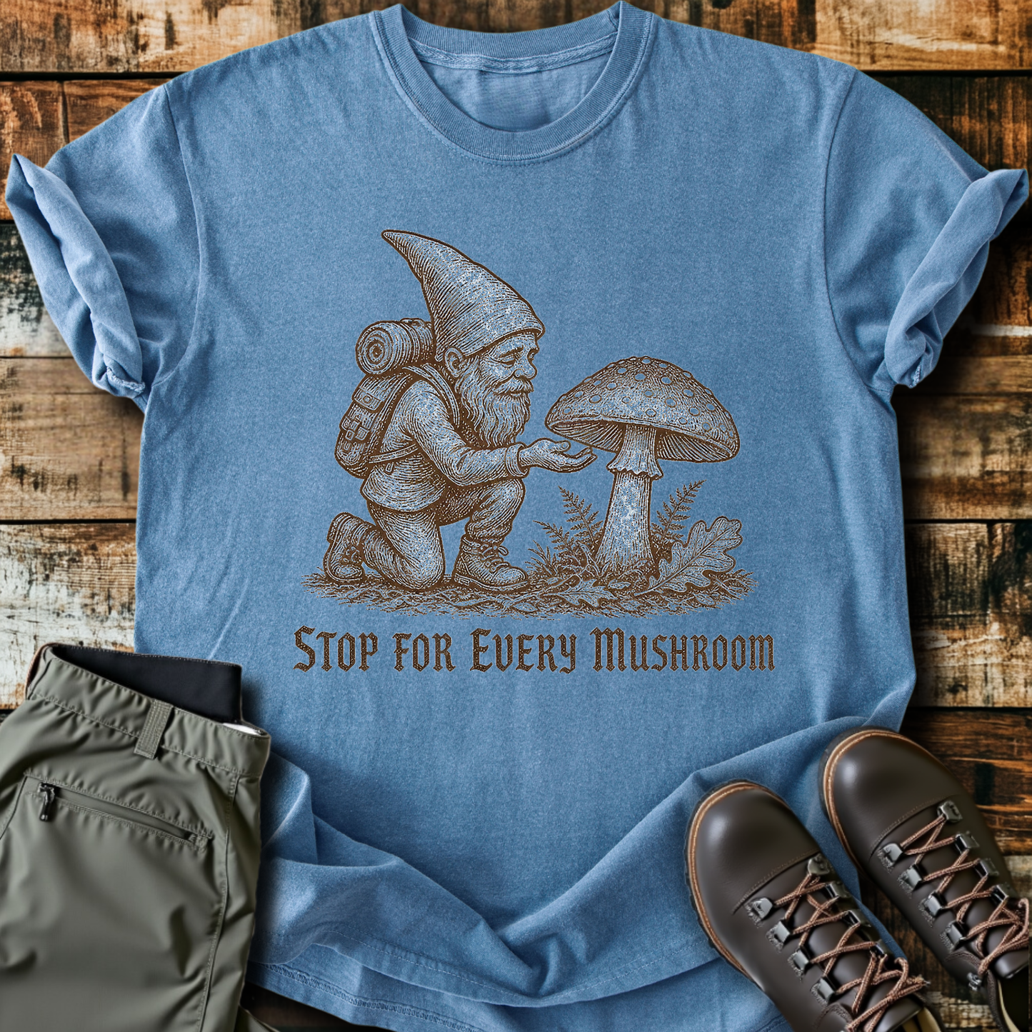 Sloth Hiking Club — blue jean