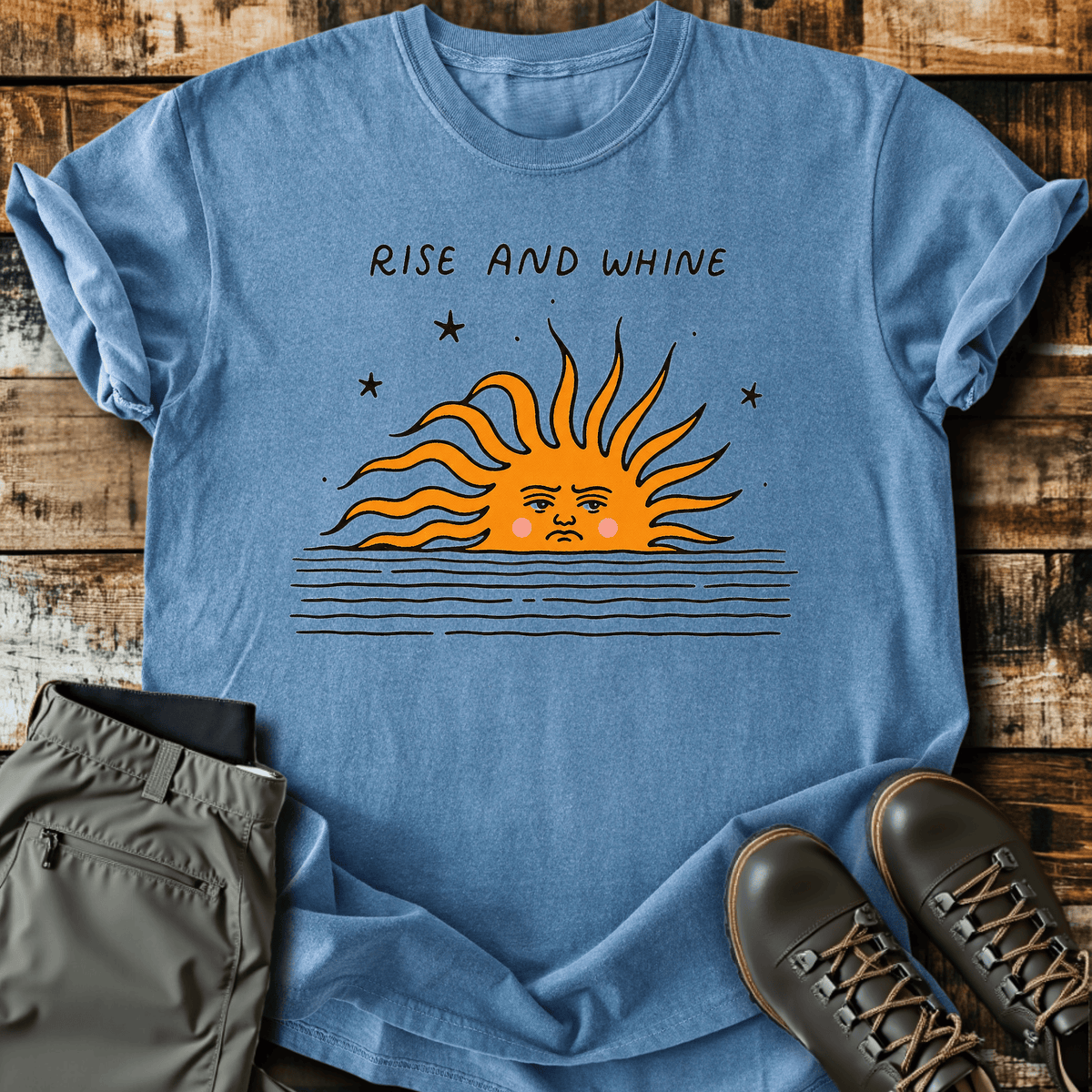 Sloth Hiking Club — blue jean