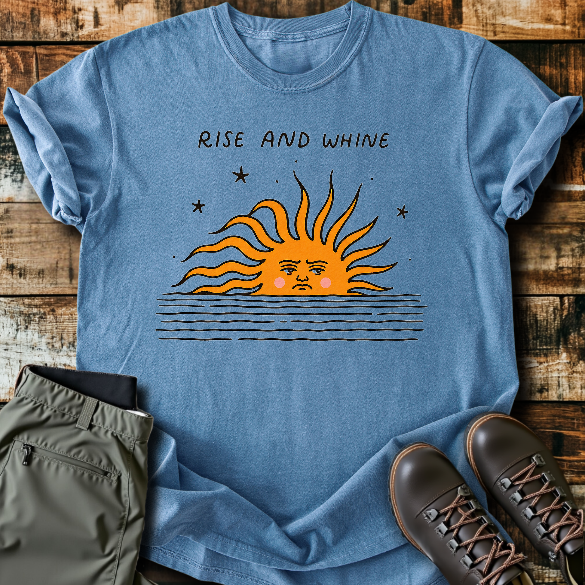 Sloth Hiking Club — blue jean