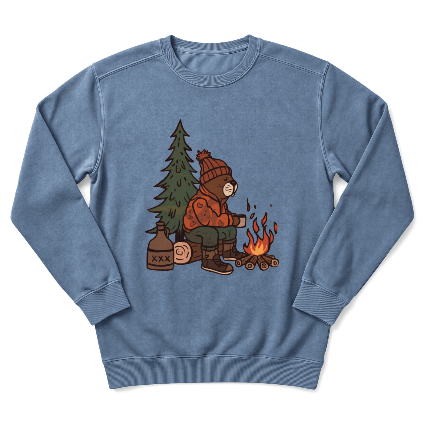 Sloth Hiking Club — blue jean