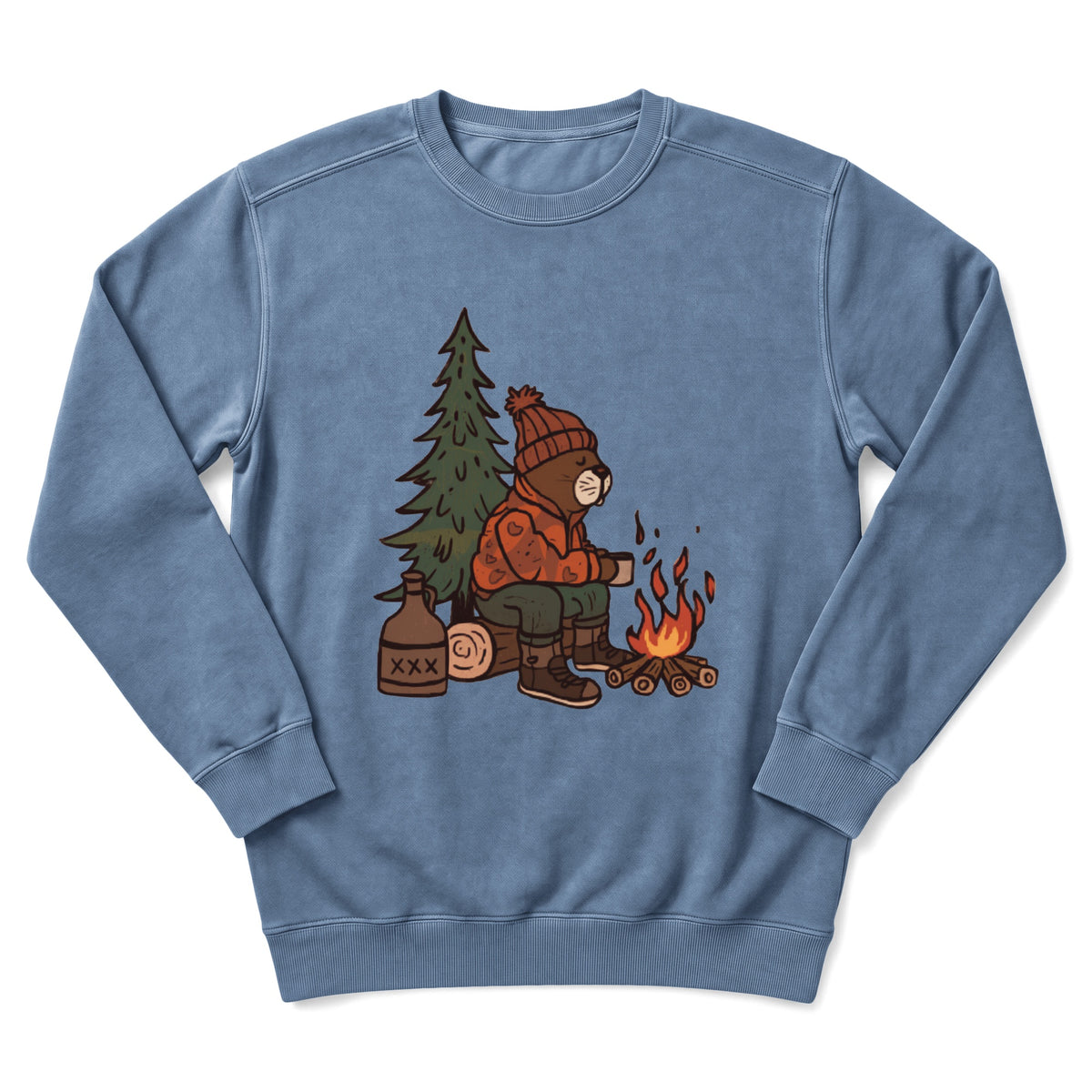 Sloth Hiking Club — blue jean