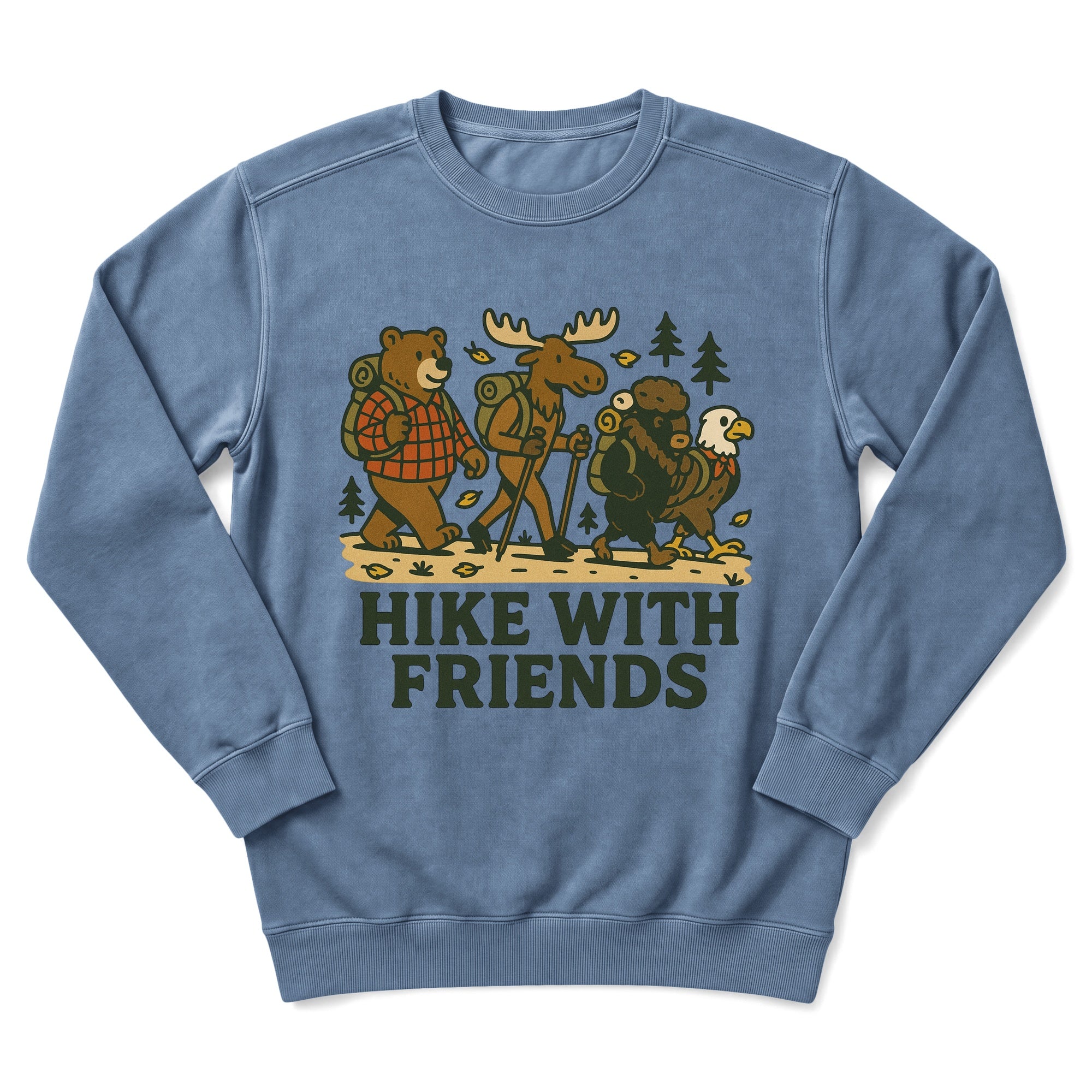 Sloth Hiking Club — blue jean