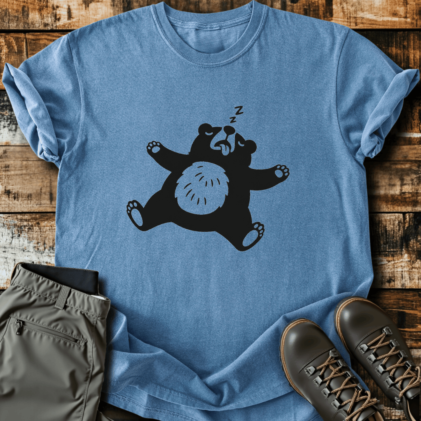 Sloth Hiking Club — blue jean