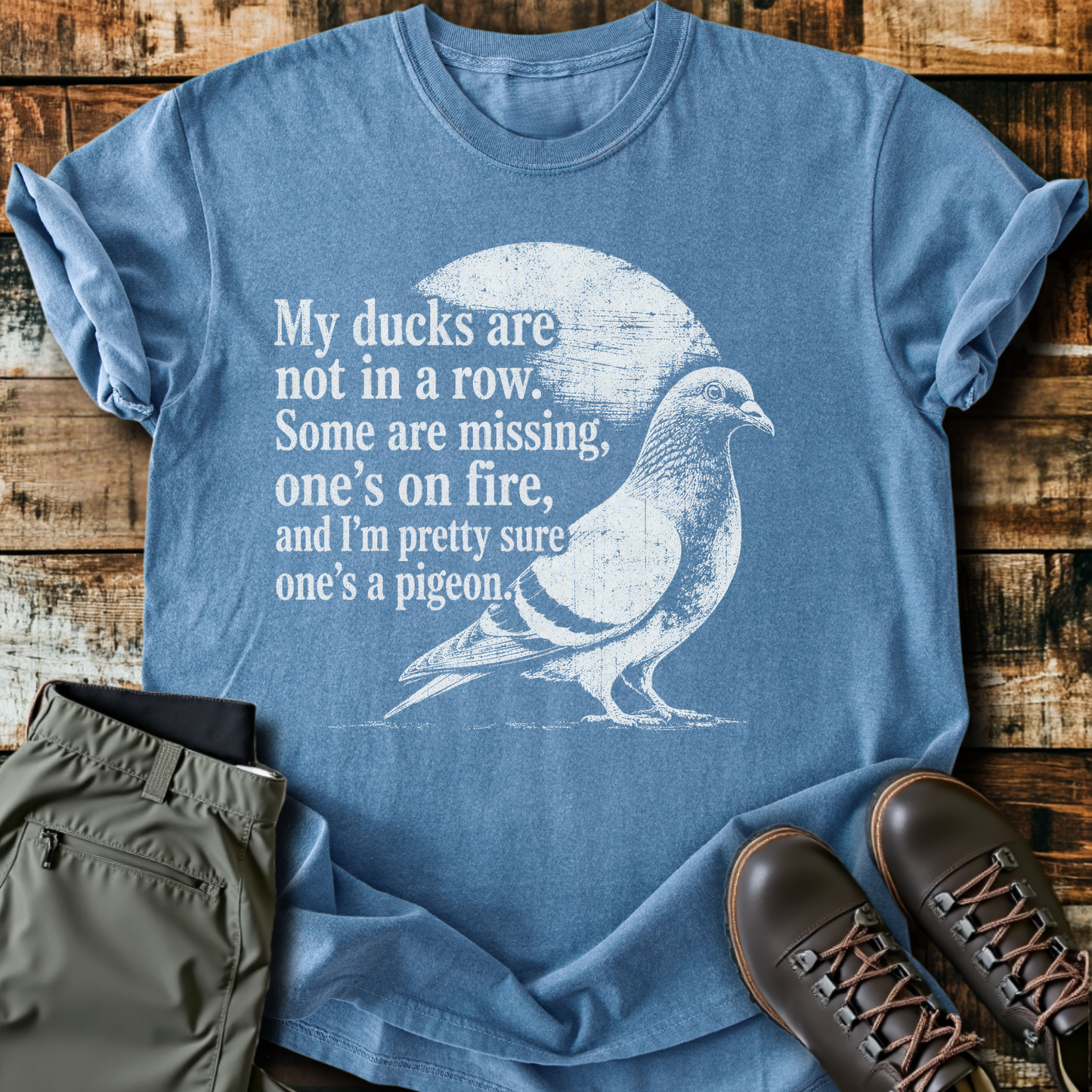 Sloth Hiking Club — blue jean