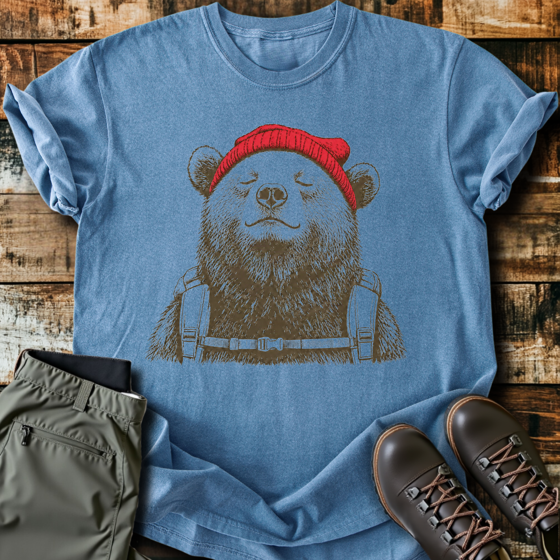 Sloth Hiking Club — blue jean