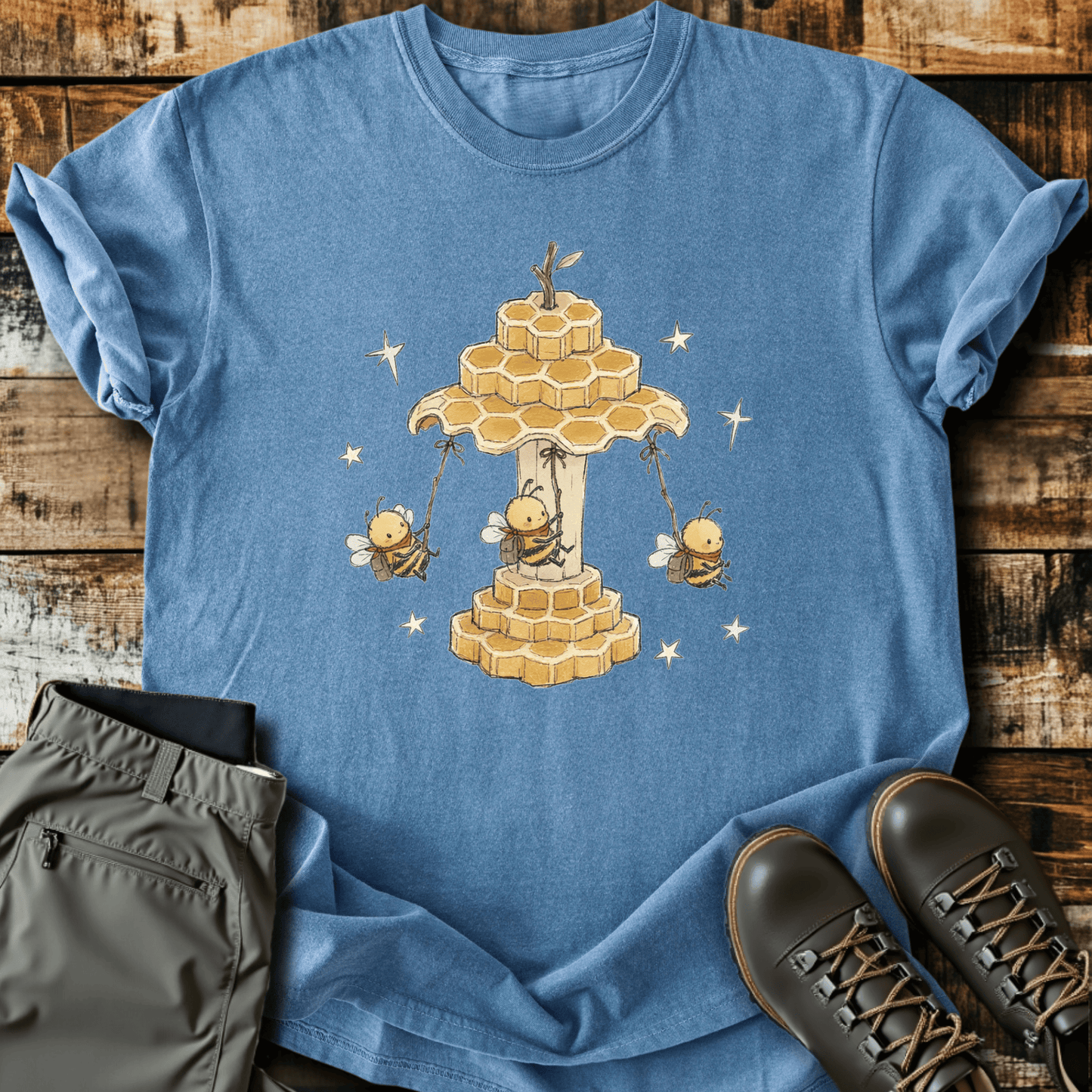 Sloth Hiking Club — blue jean