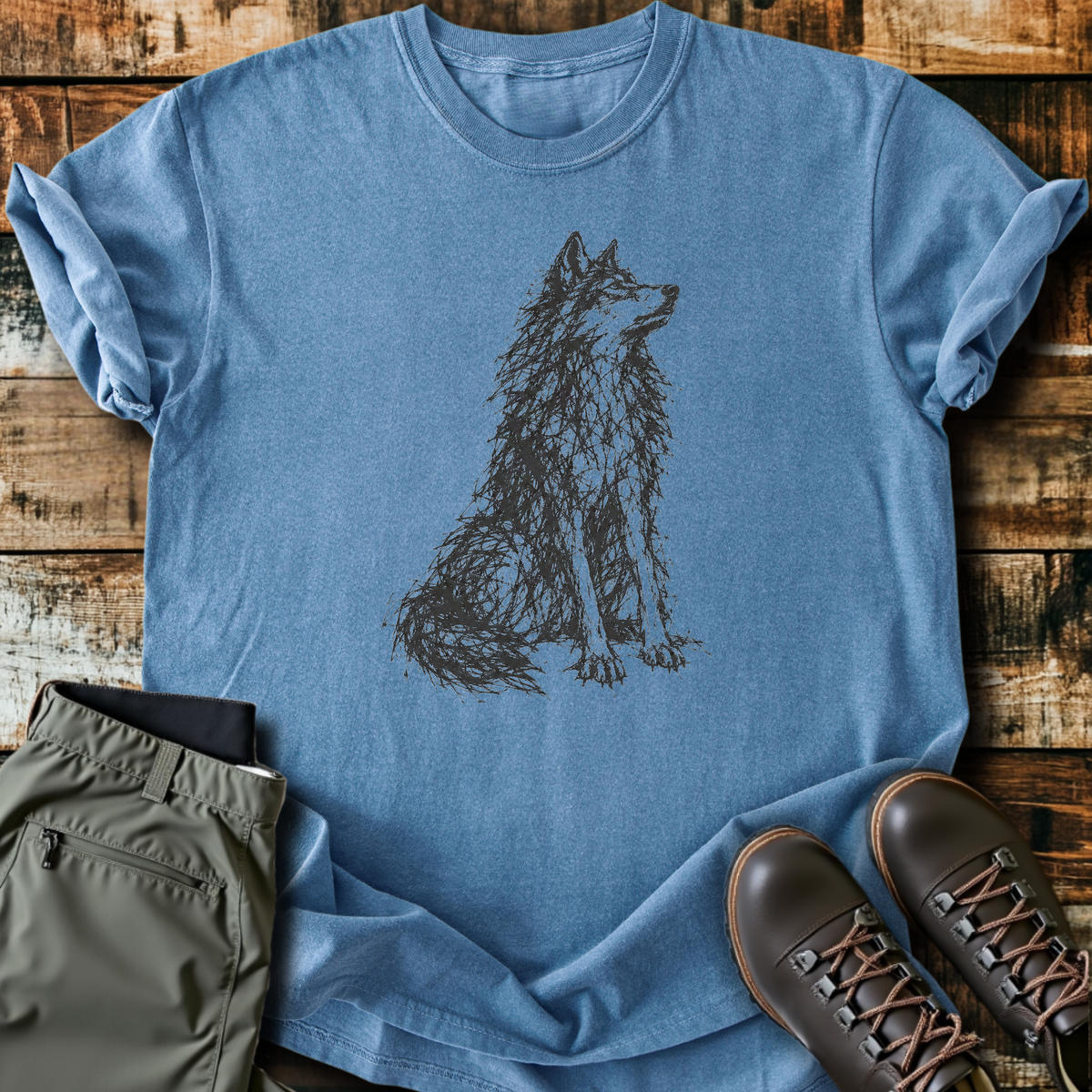 Sloth Hiking Club — blue jean