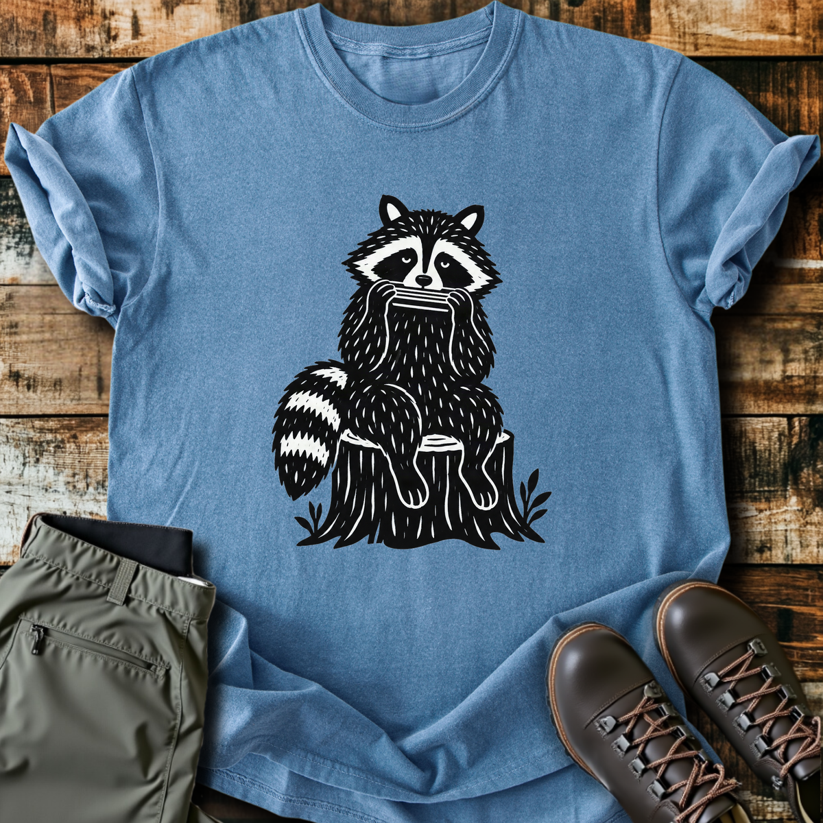 Sloth Hiking Club — blue jean