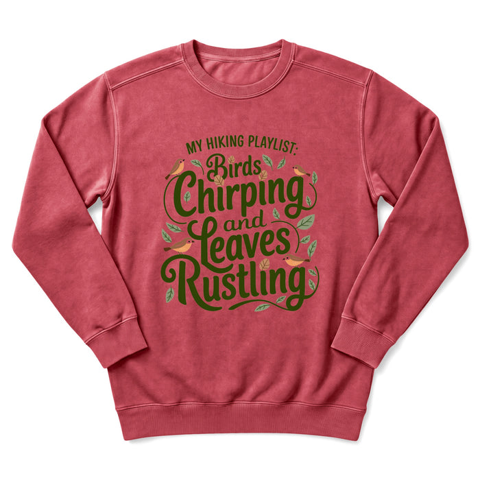 My Hiking Playlist Sweatshirt