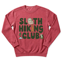 Sloth Hiking Club — crimson