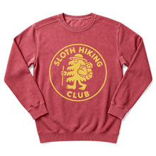 Sloth Hiking Club — crimson
