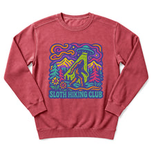 Sloth Hiking Club — crimson