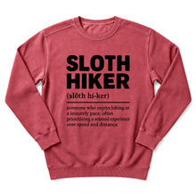 Sloth Hiking Club — crimson