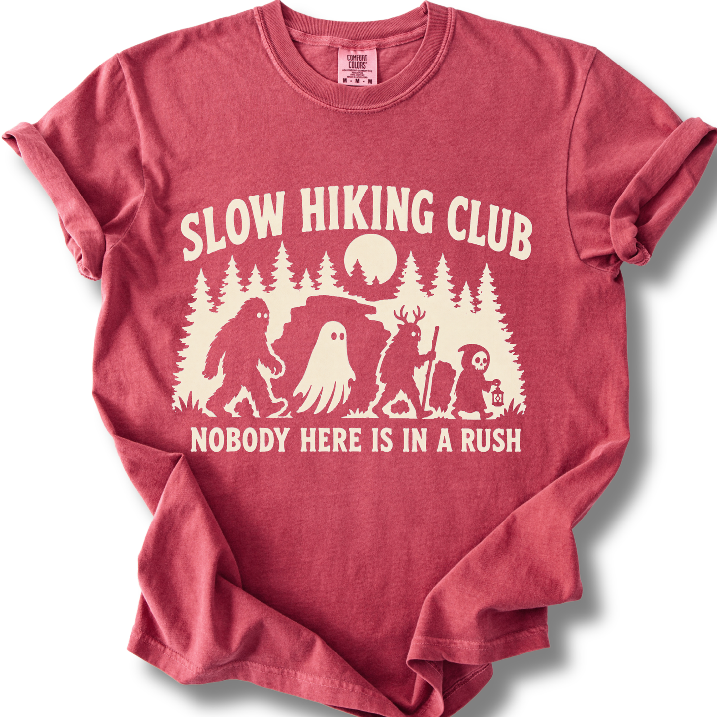 Sloth Hiking Club — crimson