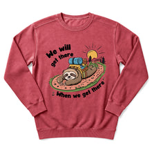 Sloth Hiking Club — crimson